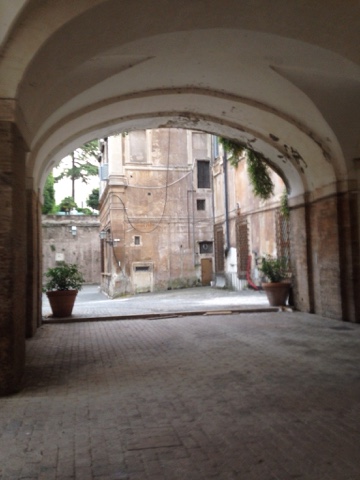Corridors within the pallazia gates. 
