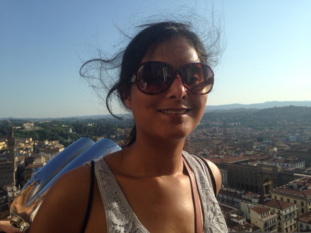 22-year-old me atop the Duomo when I had conquered my fear enough to pose without gripping the gate - it took a while!!! Also, why do we have to age?!?