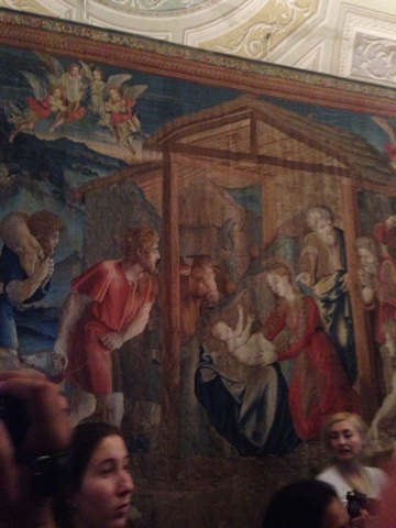 Divine Painting in Sistene Chapel
