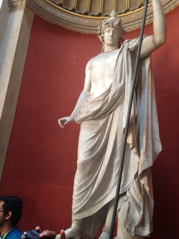 Statue in Vatican Museum