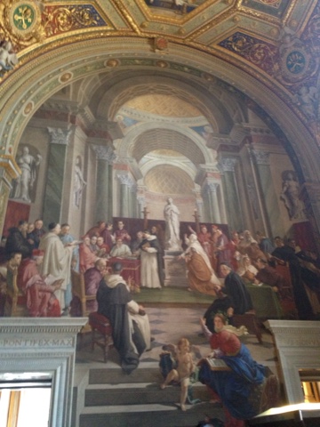 Vatican Ceiling Art